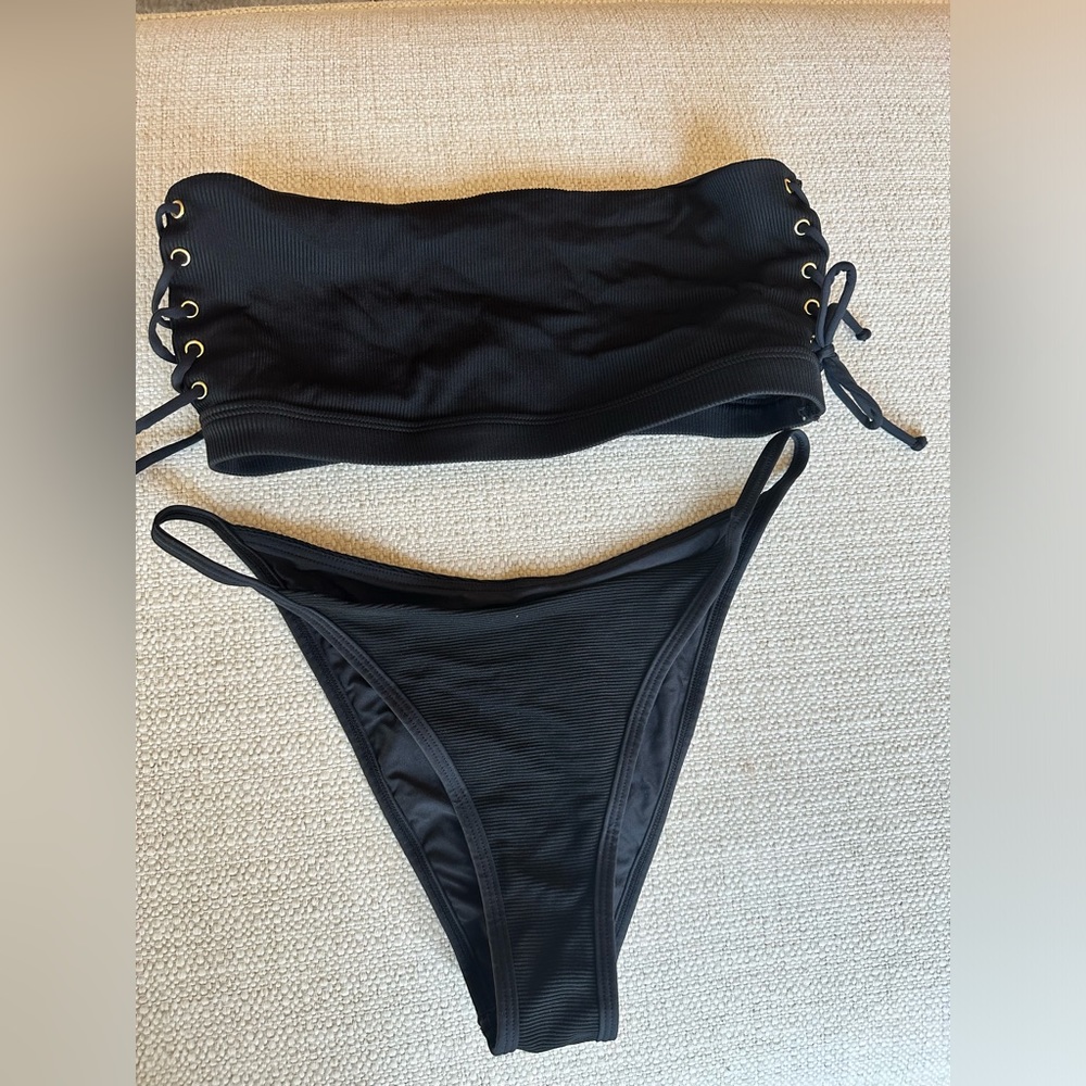 L*Space Strapless Bikini M